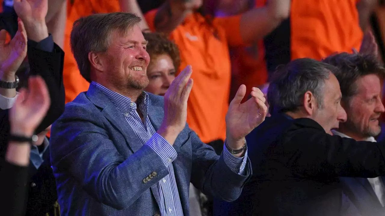 Koning Willem-Alexander bezoekt finale van jubileumeditie ABN AMRO Open