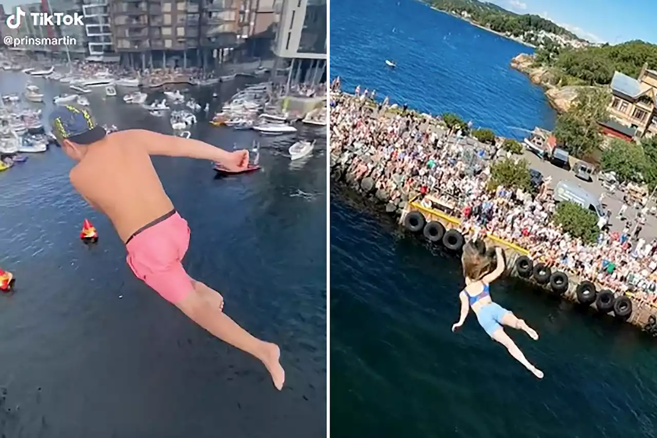 ‘Death diving’ is the latest dangerous stunt to make a splash on TikTok