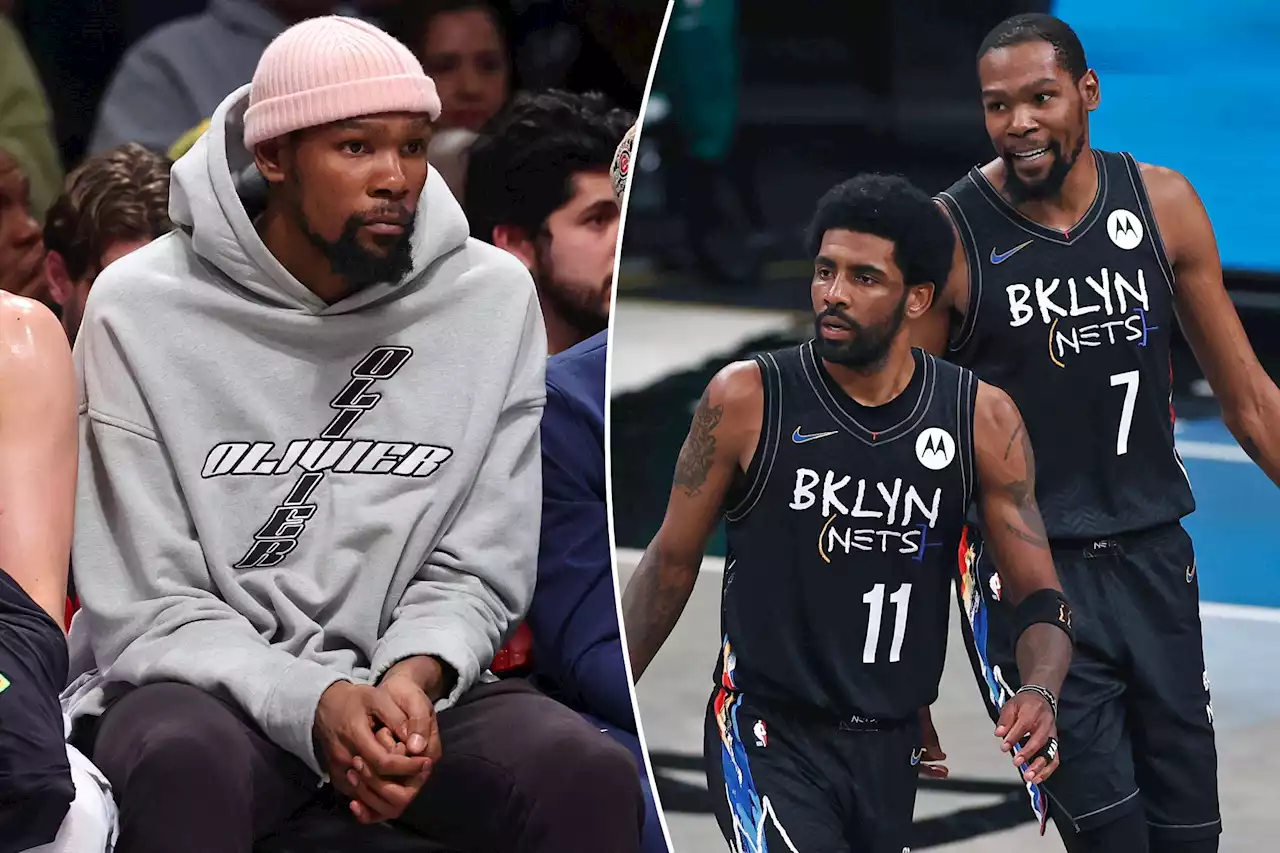 First hint that Kevin Durant isn’t happy after Nets’ Kyrie Irving trade