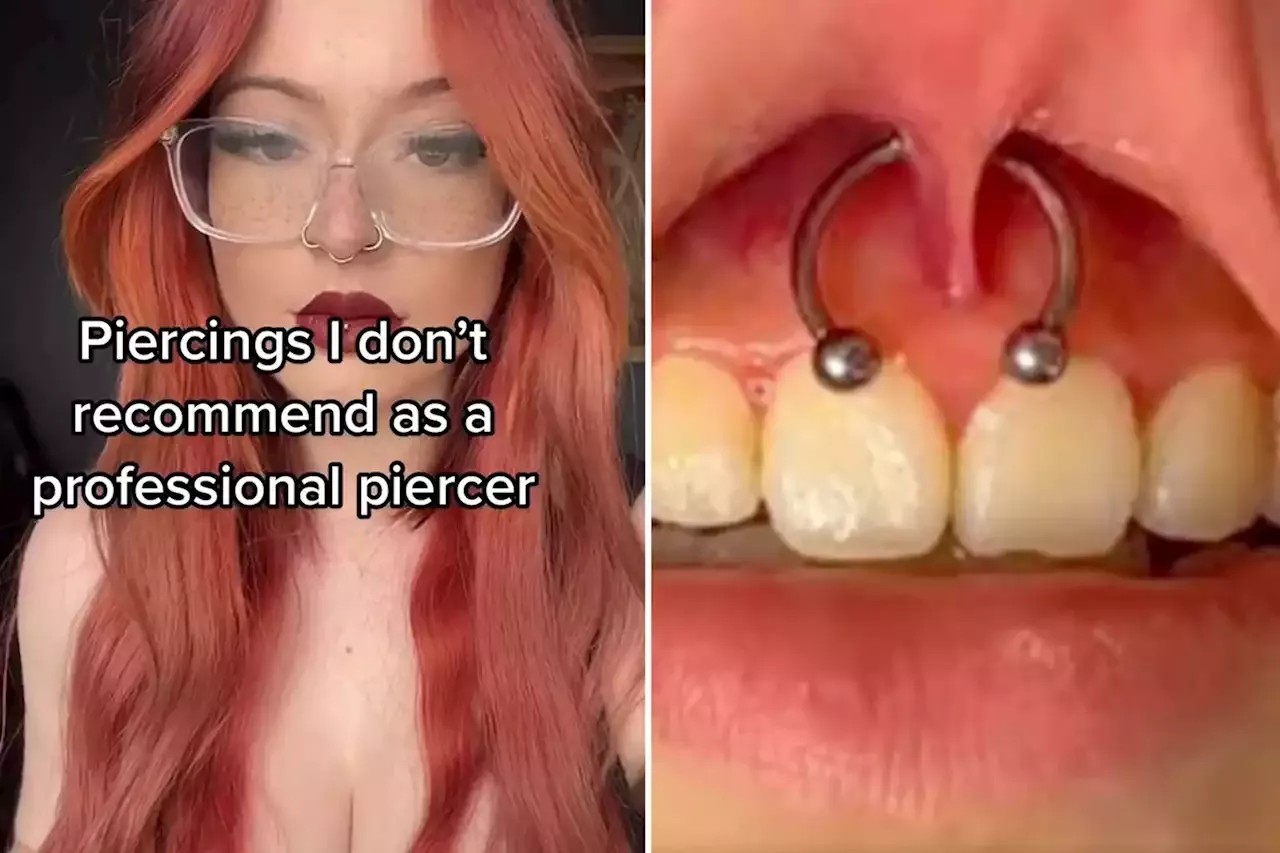 I'm a pro piercer — avoid these 4 perilous piercings