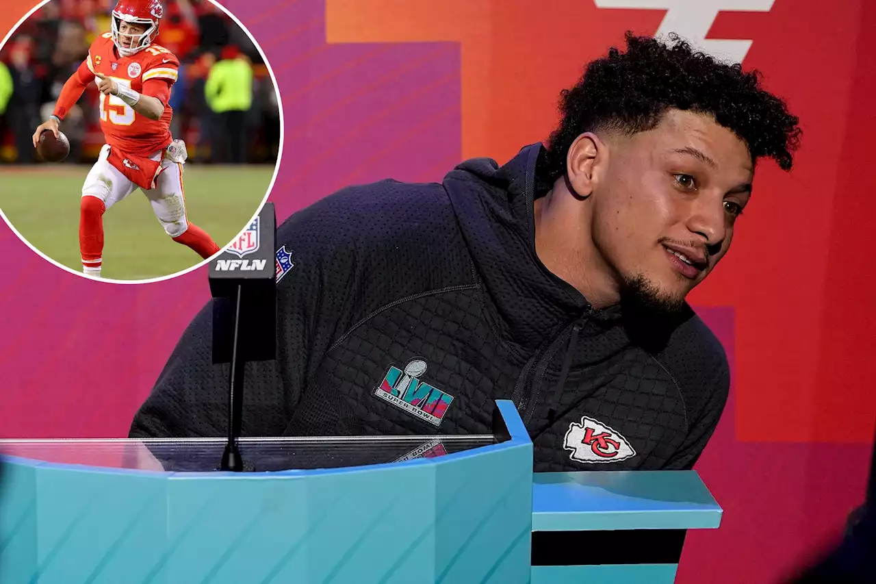 Patrick Mahomes’ ankle ‘definitely better’ heading into Super Bowl 2023