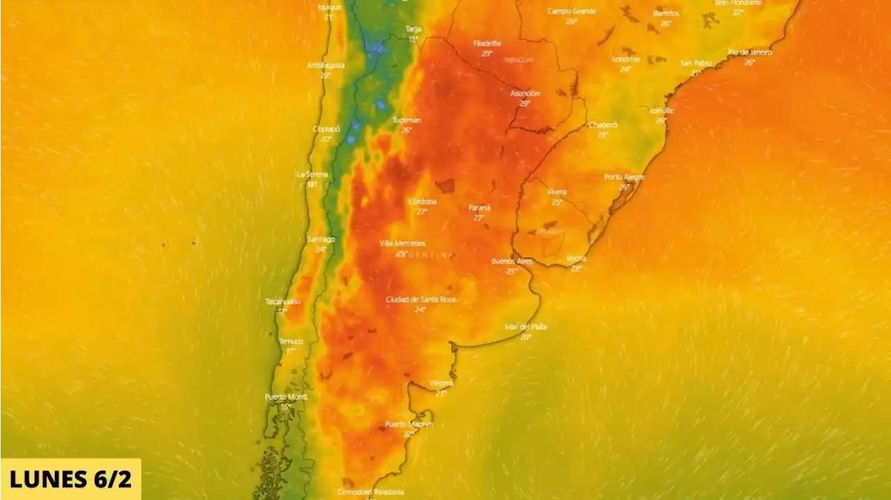 Calor extremo: once provincias están en alerta amarilla por altas temperaturas