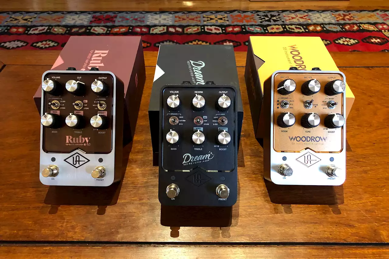 Universal Audio guitar pedal comparison: Which amp emulator is right for you?