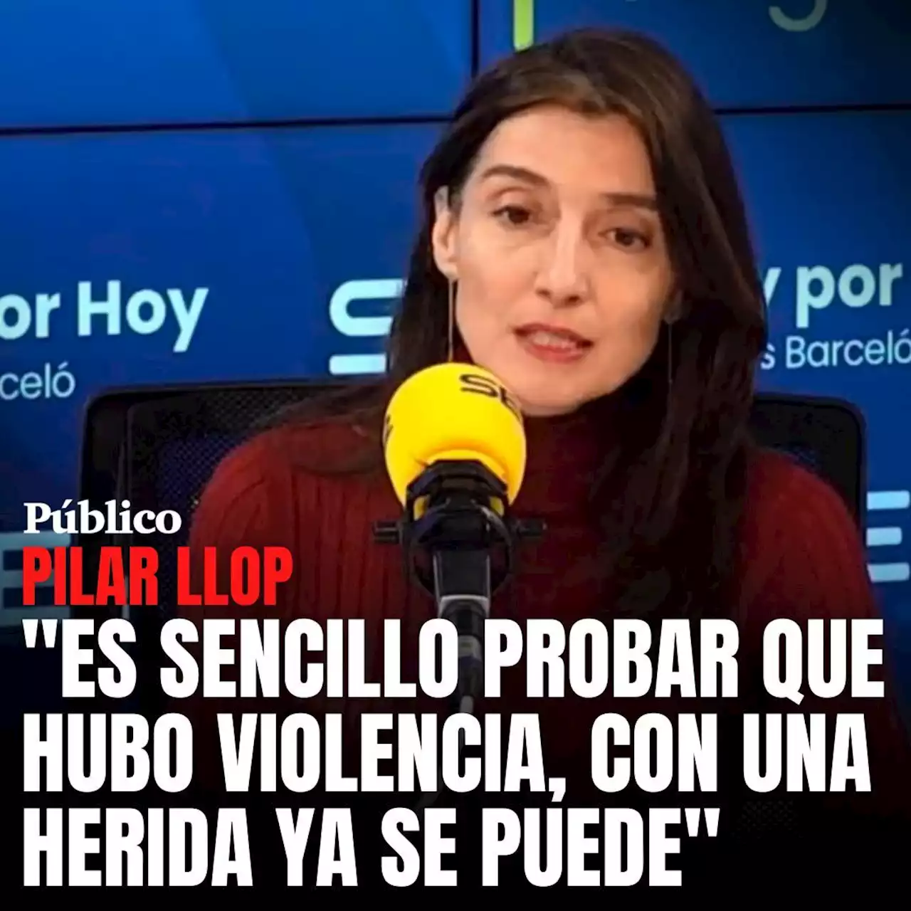 Pilar Llop, ministra de Justicia: 'La víctima tiene muy fácil probar que hubo violencia, solo con una herida ya puede'