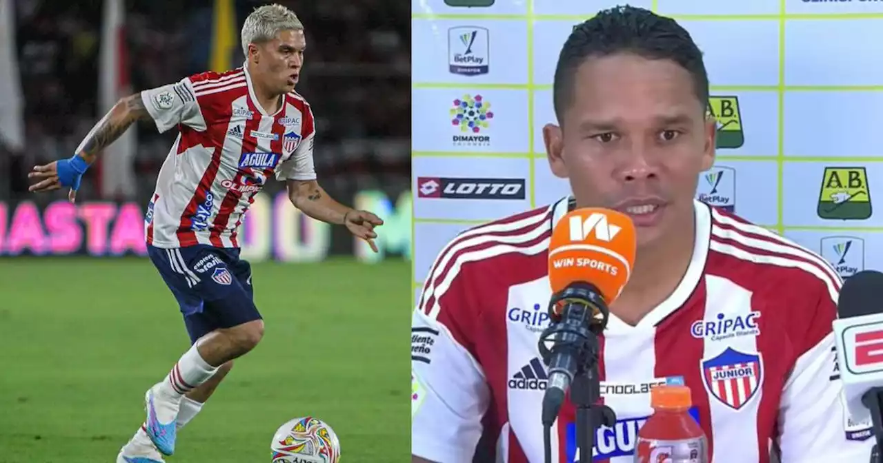 Carlos Bacca se ‘paró en la raya’ y respaldó a Quintero ante la oleada de críticas