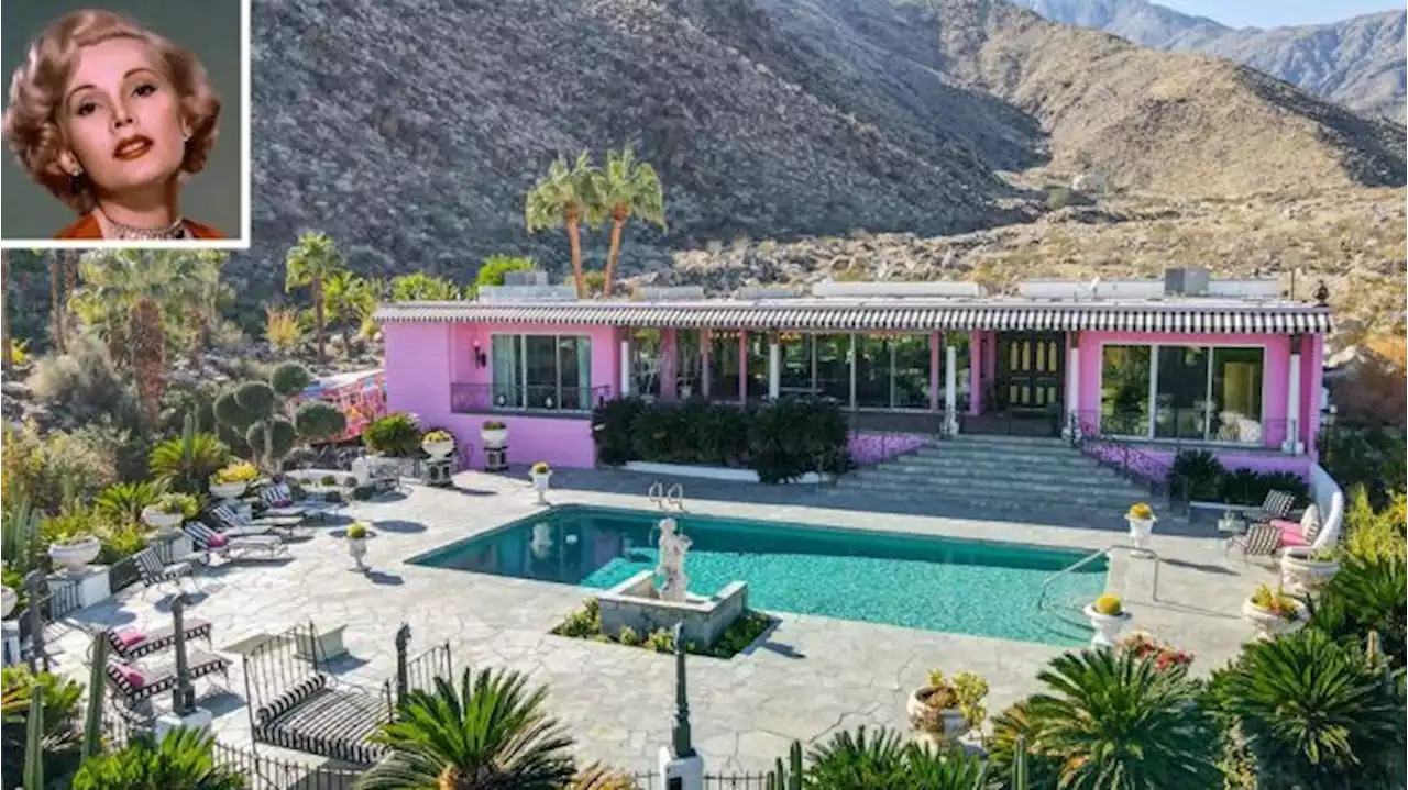 Darling Digs: Zsa Zsa Gabor’s Glitzy Palm Springs Hideaway Just Hit the Market for $3.8 Million