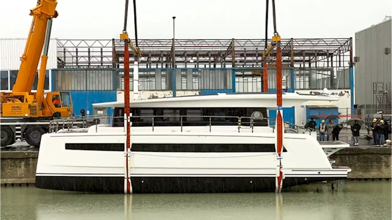 Silent Yachts Just Launched the First Electric Catamaran From Its New Italian Shipyard