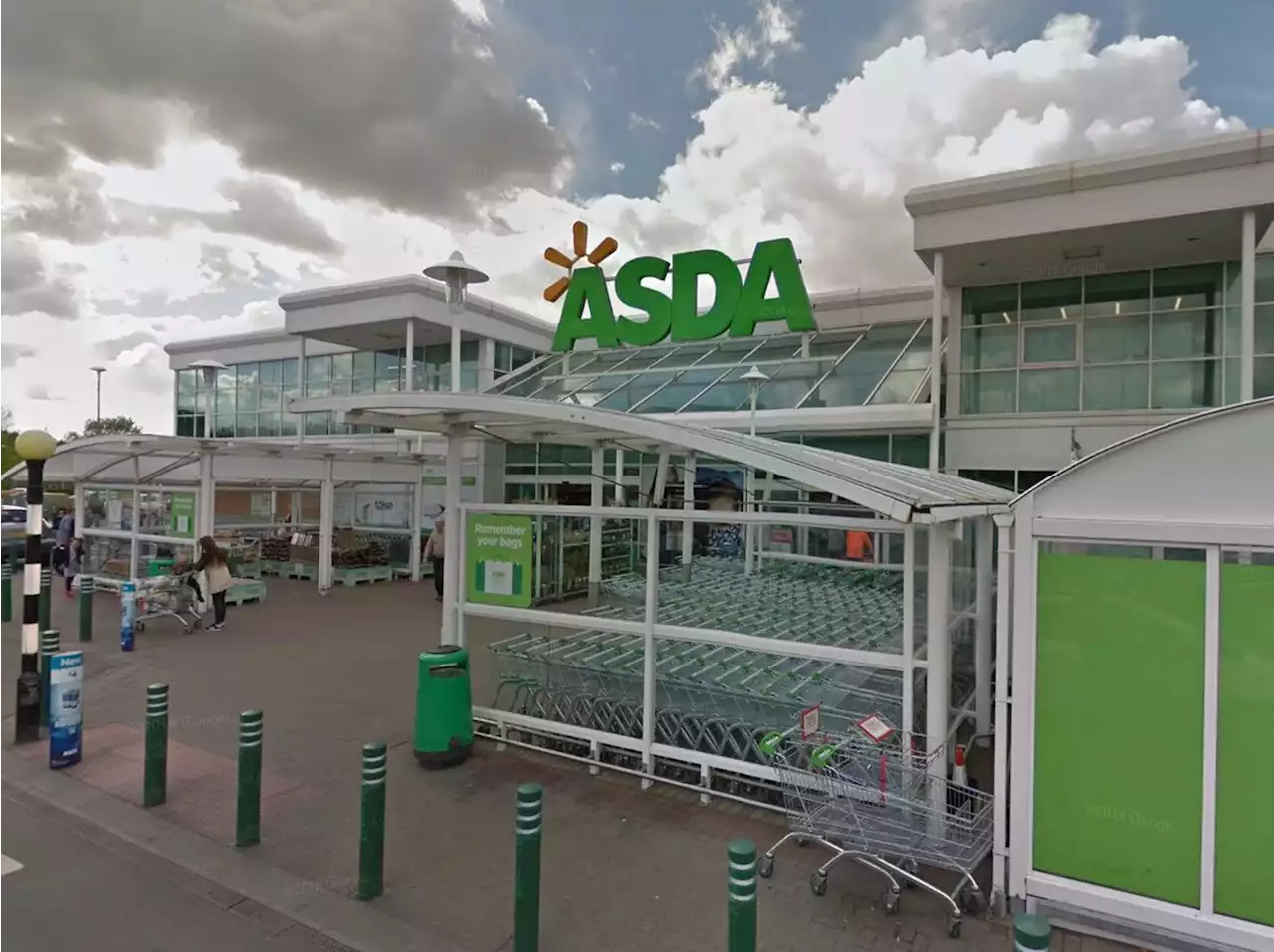 Vehicle driven at Telford Asda store security worker after theft