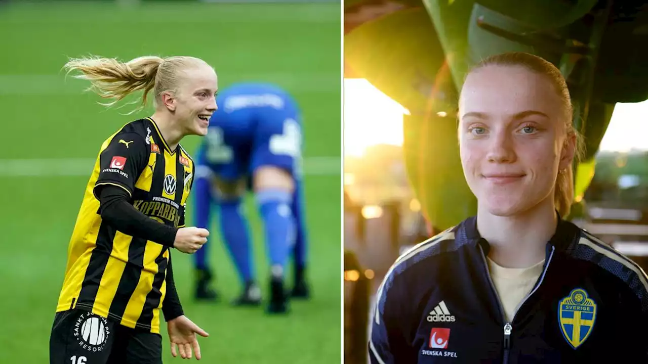 Fotboll: 19-åriga talangen med i Gerhardssons trupp: ”Jag är i chock”