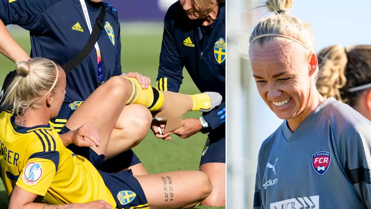 Fotboll: Caroline Seger närmar sig comeback: ”Vågar knappt säga det”