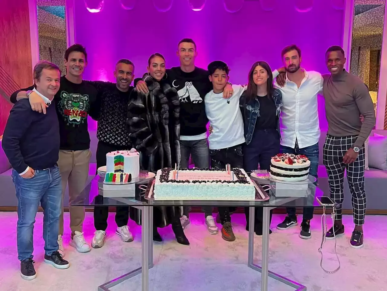 Joshua among those who wish Ronaldo happy birthday who celebrates with cakes