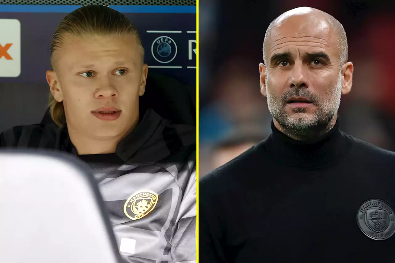 Pep 'never wanted' Haaland as past treatment of centre forwards from City boss highlighted