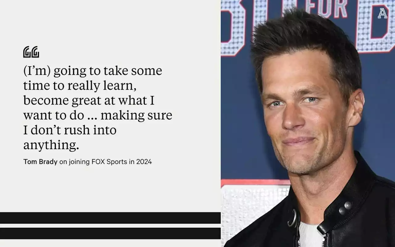 Brady plans to join Fox broadcast team in 2024