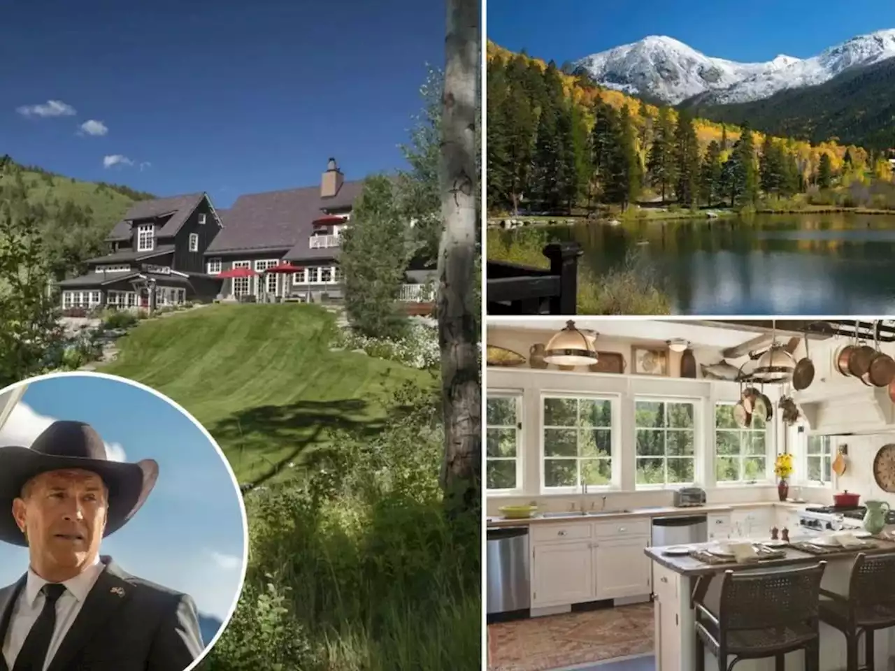 Kevin Costner lists huge 64-hectare ranch for rent as future of Yellowstone looms - realestate.com.au