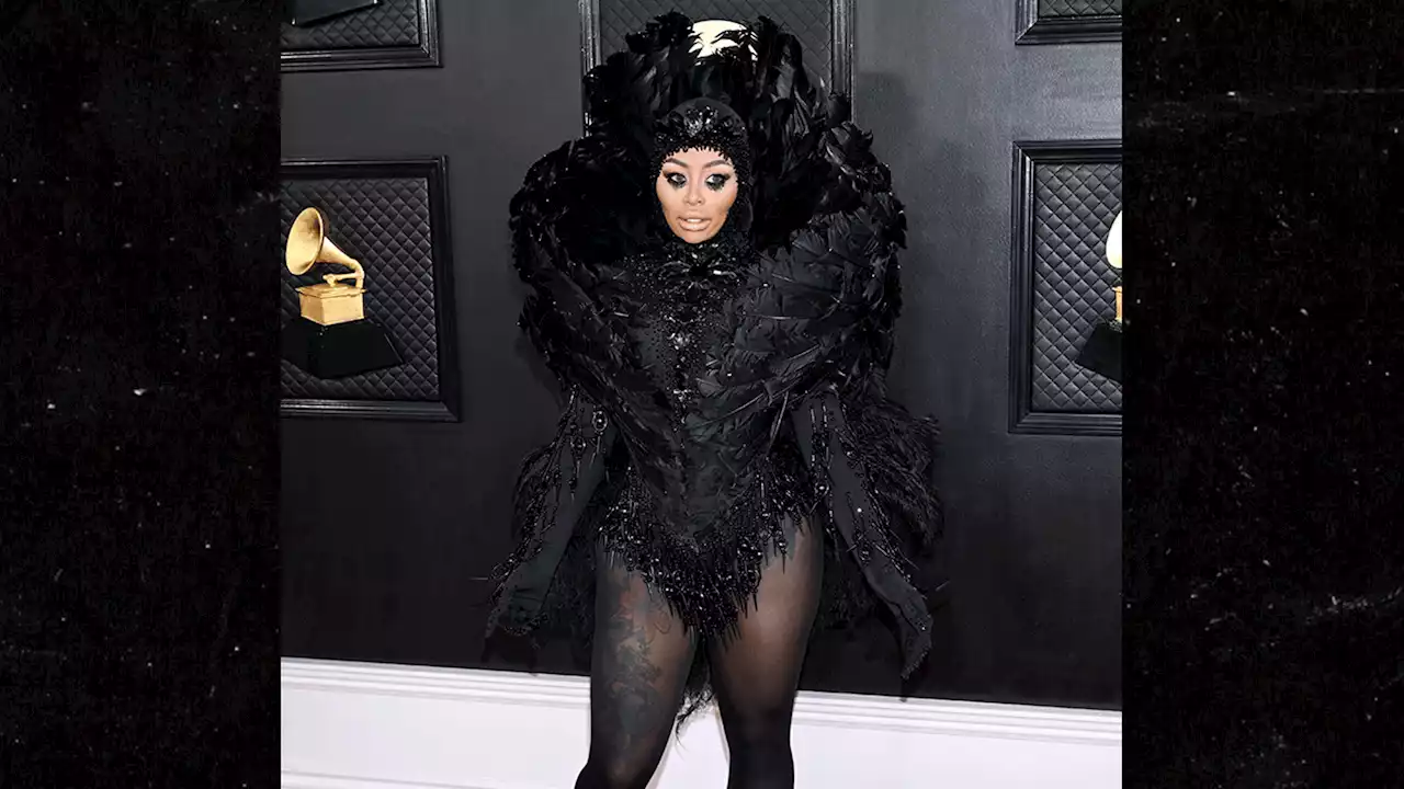 Blac Chyna's Mom Tokyo Toni Rips Her Grammy Awards Dress