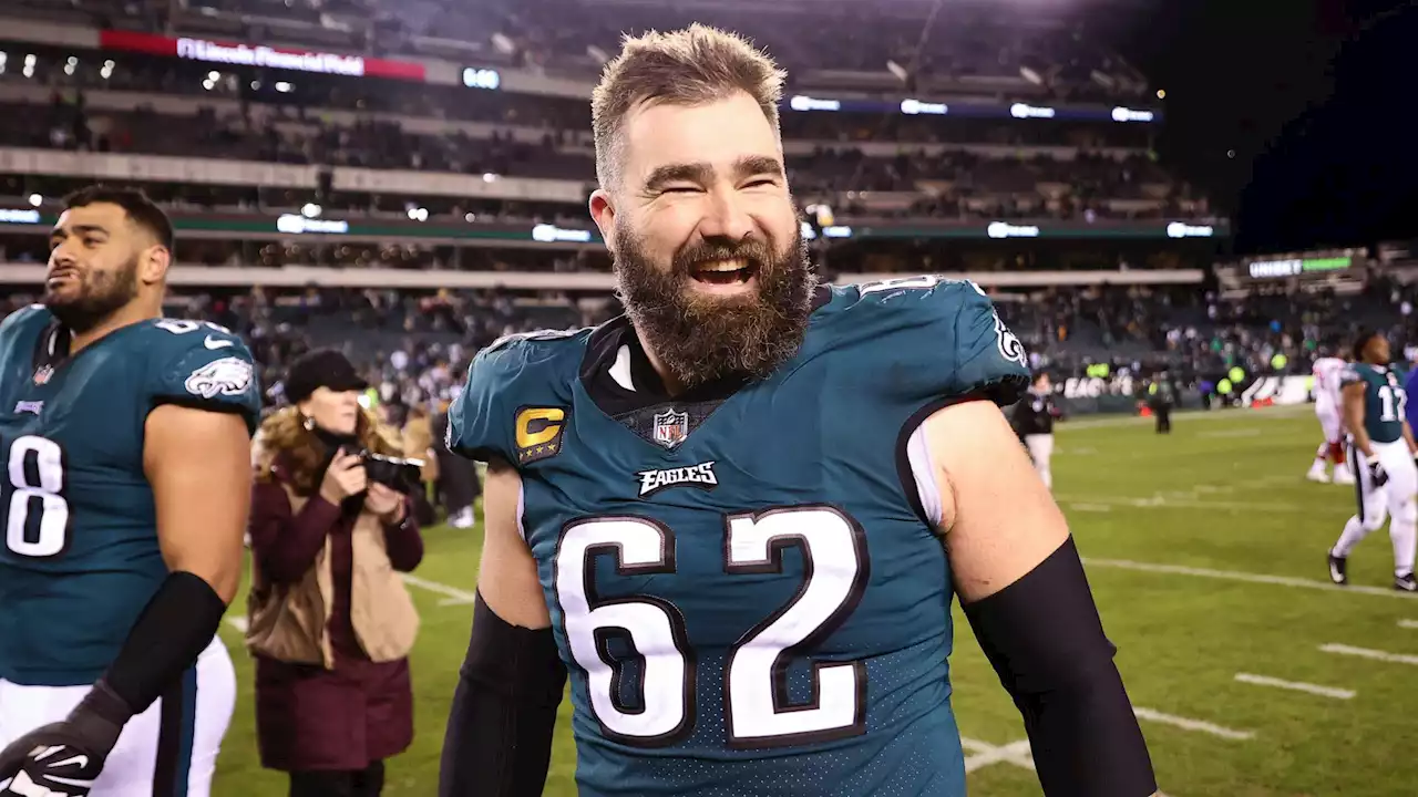 Jason Kelce, el más mexicano del Opening Night del Super Bowl LVII