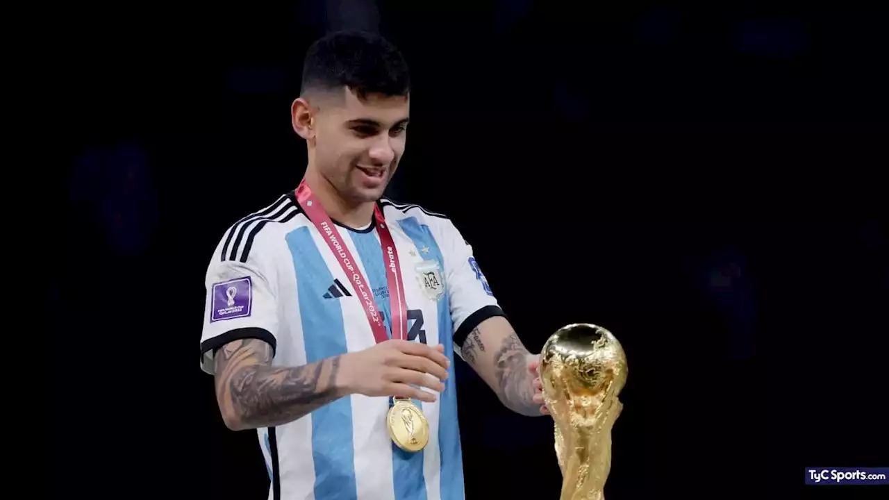 El nuevo tatuaje de Cuti Romero ¡dedicado a dos compañeros de la Selección Argentina! - TyC Sports