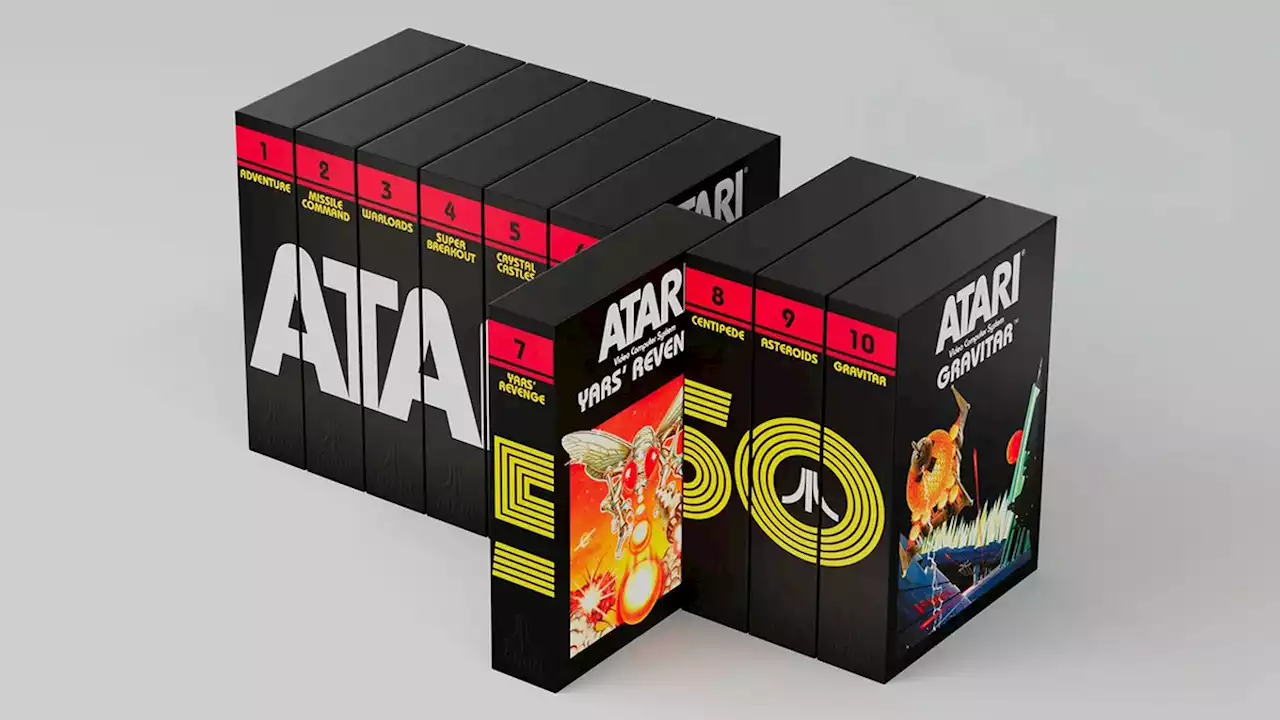 Atari is selling a 50th anniversary box set of 10 Atari 2600 games for $1,000 | VGC