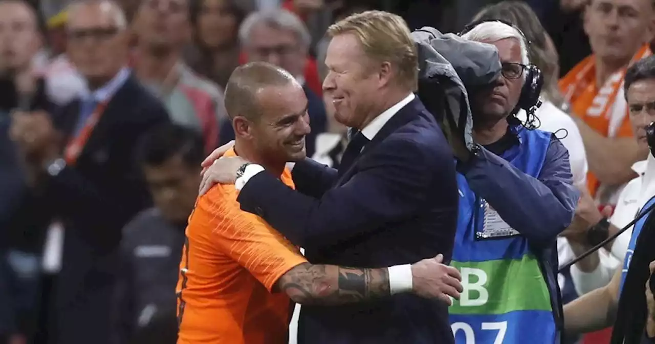 Koeman gaat in op wens Sneijder: 'Hij vindt dat hij de rest niet hoeft te leren'