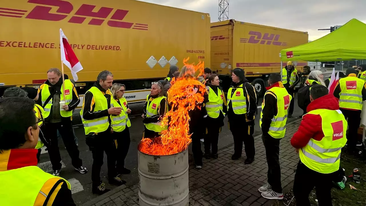 Warnstreiks bei der Post auch am Dienstag