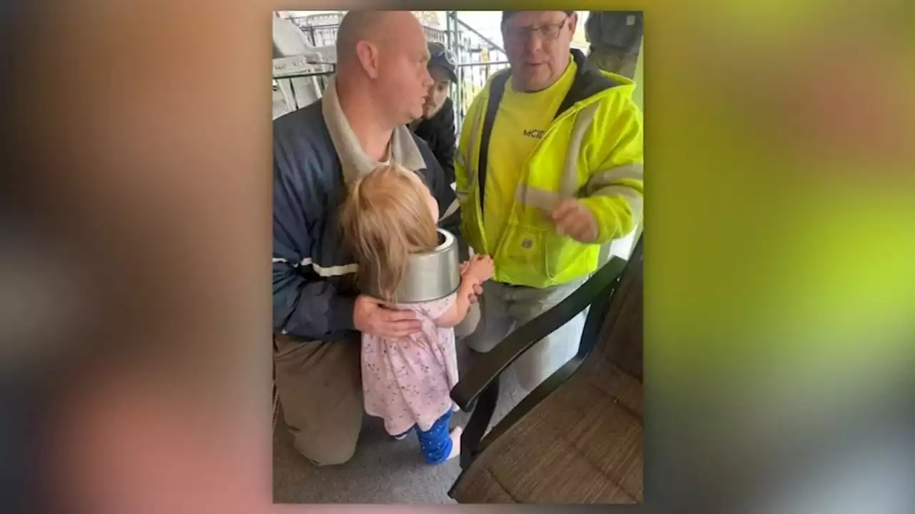 Pennsylvania toddler gets head stuck in cake pan, firefighters respond