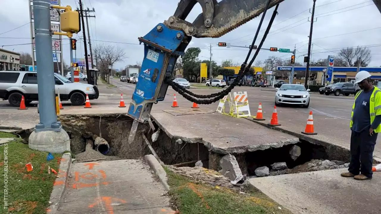 2,000 northwest Houston water customers impacted as major leak undergoing repair, city utility says