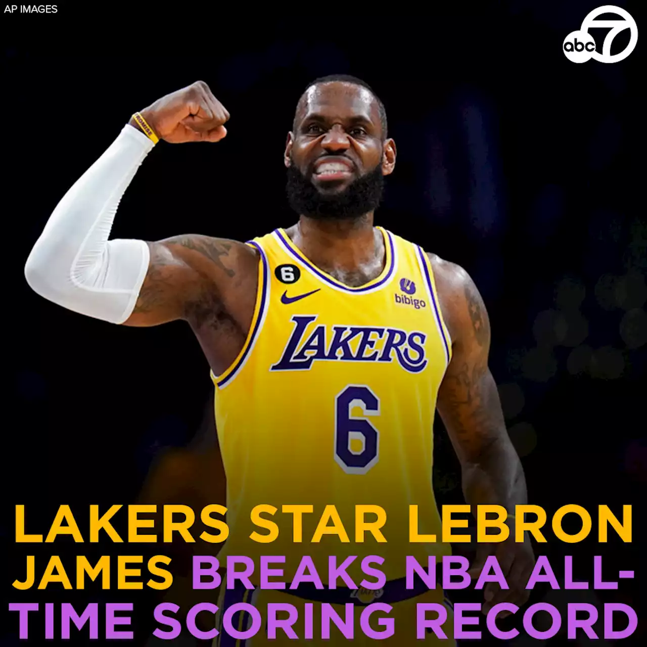 Lakers star LeBron James breaks NBA's all-time scoring record, surpassing Kareem Abdul-Jabbar