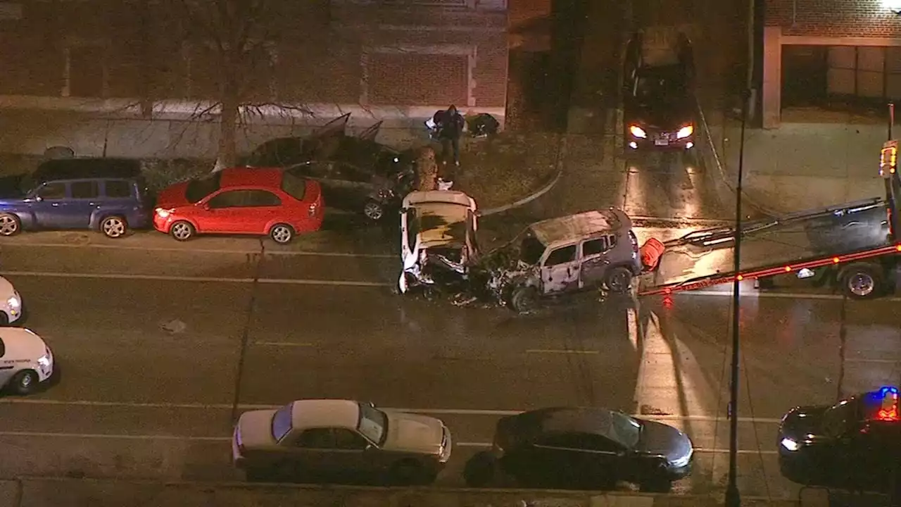 Illinois State Police chase out of south suburbs ends in East Chatham crash; 2 arrested: ISP