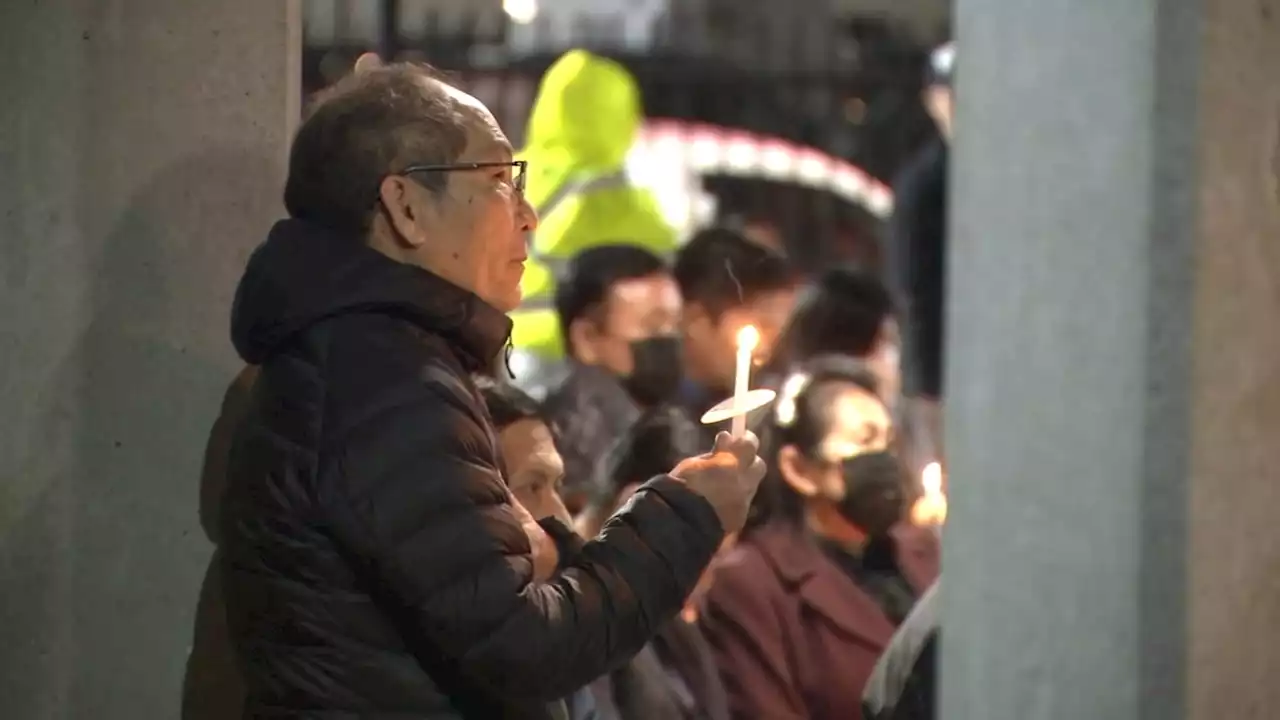 Oakland vigil calls for 'radical solutions' after alleged sex workers seen soliciting outside school