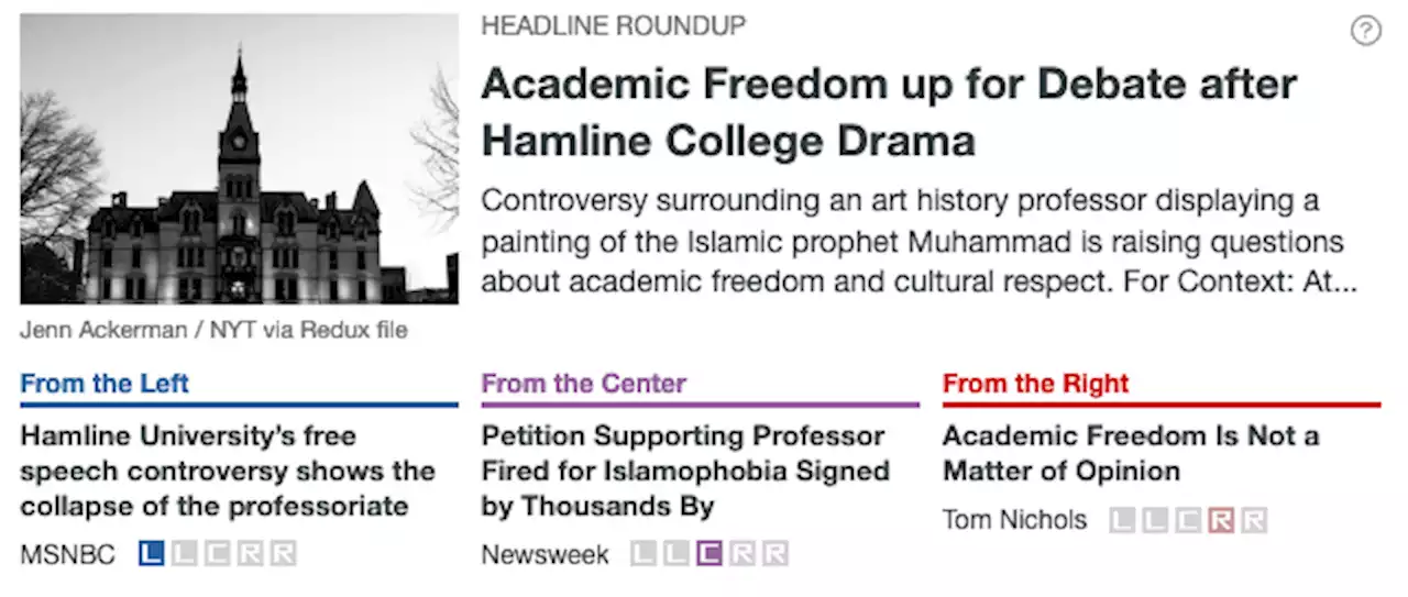 Academic Freedom up for Debate After Hamline College Drama