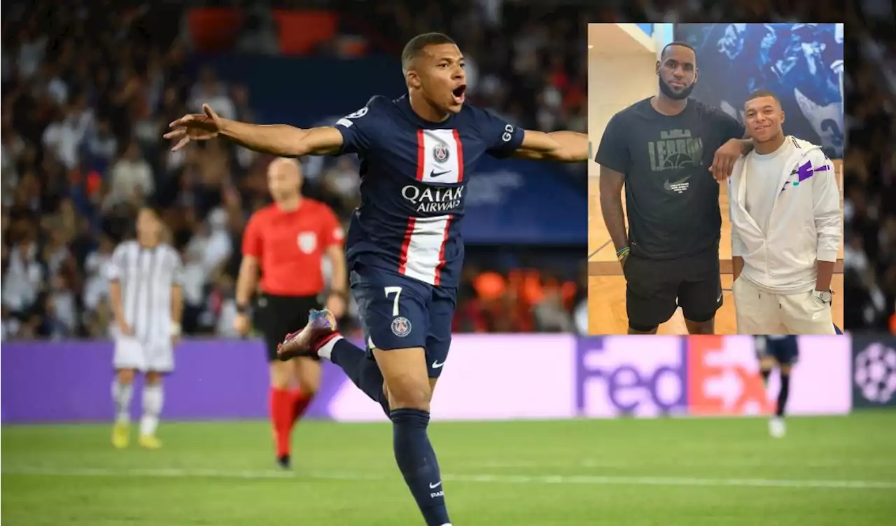 Mbappé también 'se rinde' ante LeBron James y su hazaña en la NBA: 'El más grande'