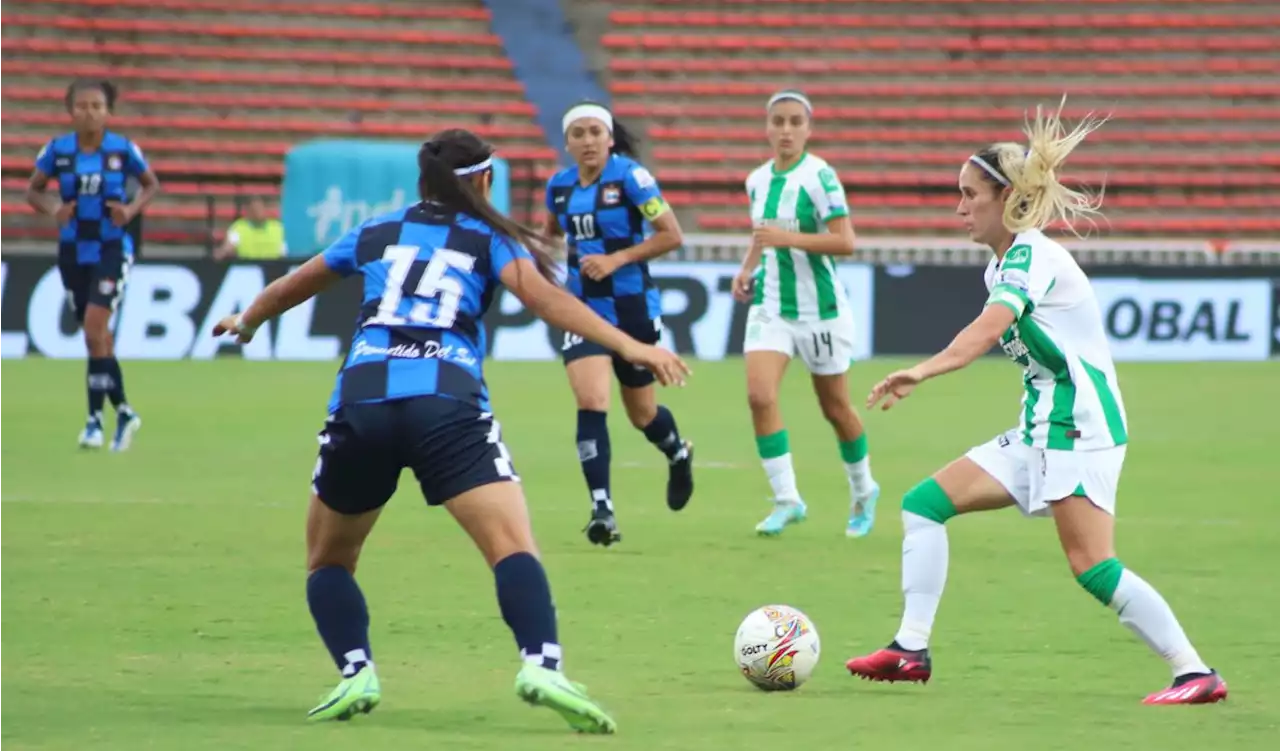 Nacional y Boyacá Chicó no pasaron del empate en el inicio de la Liga Femenina