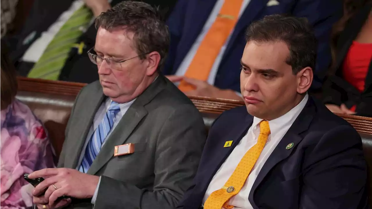 'A sick puppy': Romney's tense exchange with George Santos at State of the Union