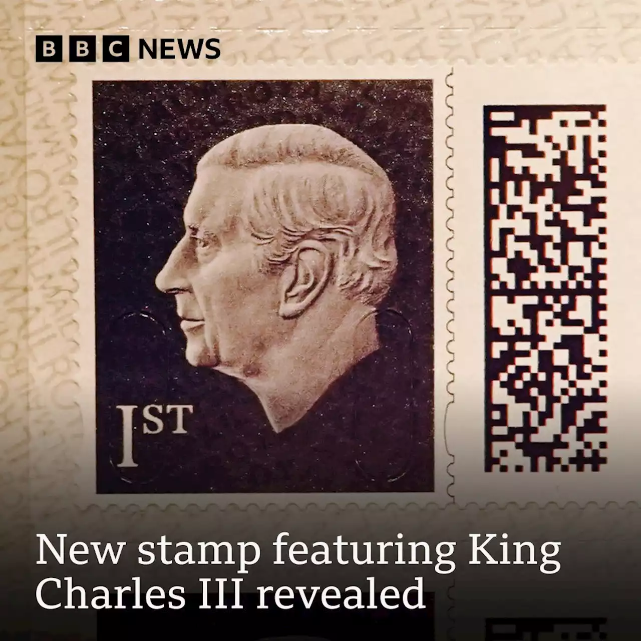 No crown for King Charles on new stamp