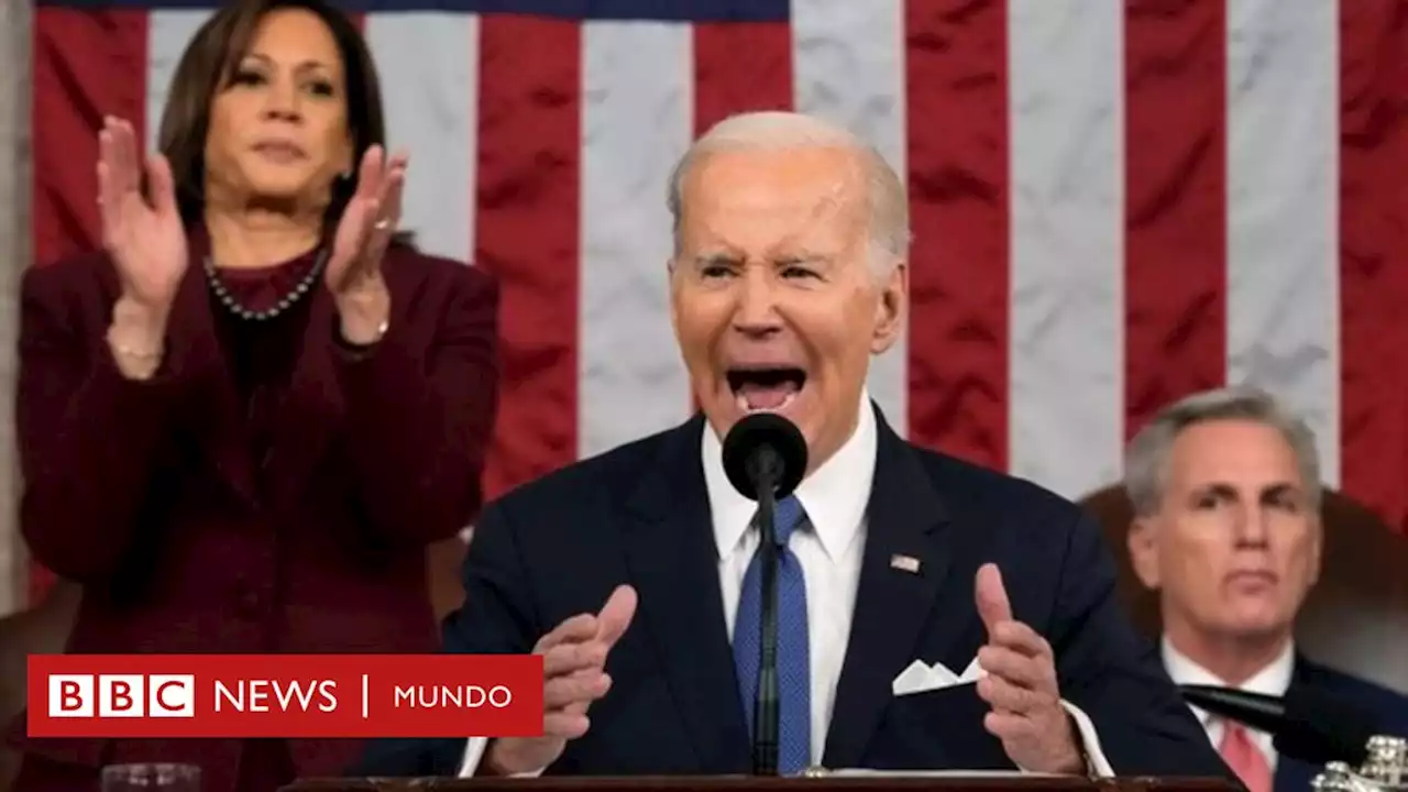 Combativo y conciliador: 4 claves del discurso del Estado de la Unión del presidente Joe Biden - BBC News Mundo