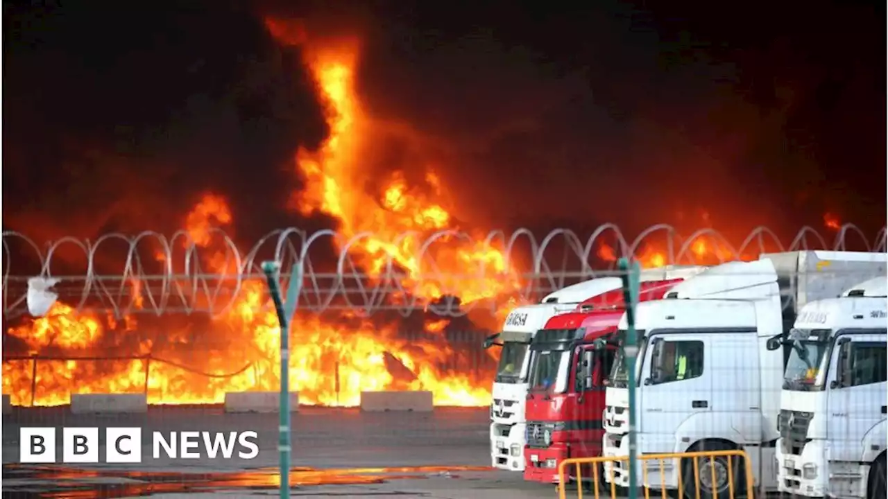 Turkey-Syria earthquake: Fire at Iskenderun port extinguished