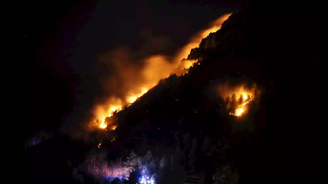 Alpes-Maritimes: un incendie se déclare à La Brigue, plus de 70 sapeurs-pompiers sur place