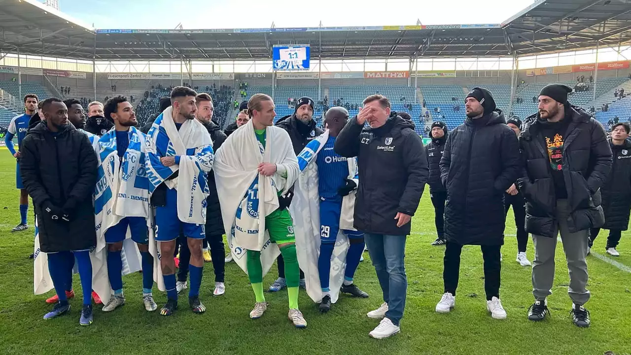 1. FC Magdeburg: So erklärt Christian Titz den Scheibenwischer