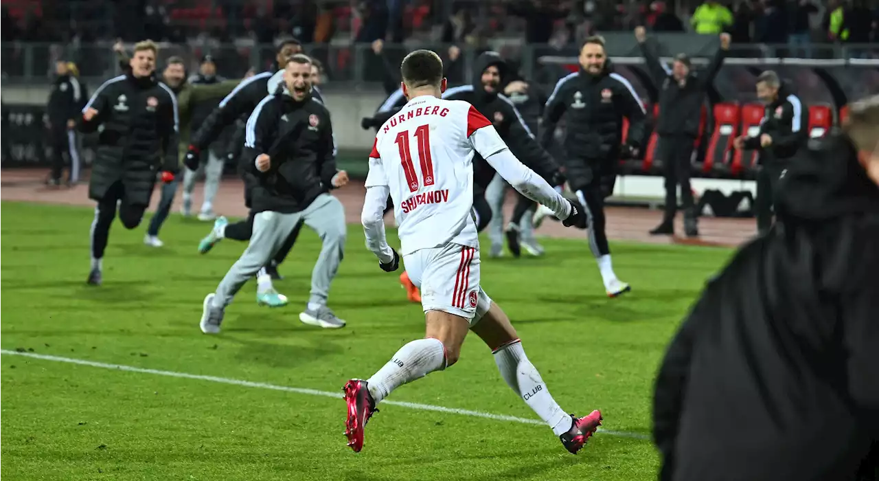 Nürnberg mit Elfmeter-Glück im DFB-Pokal weiter