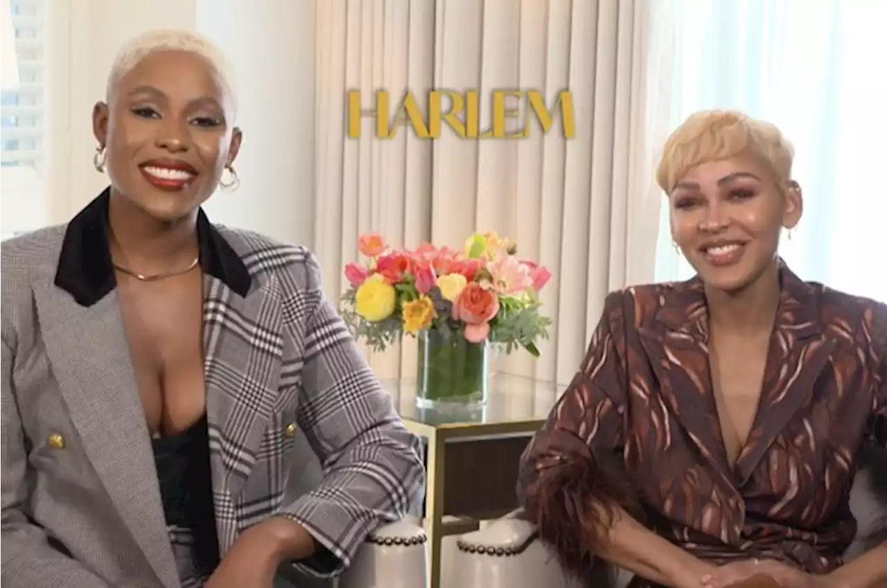 “Harlem” stars Meagan Good and Jerrie Johnson open up about the love triangles, friendship, and self-discovery in the show’s second season