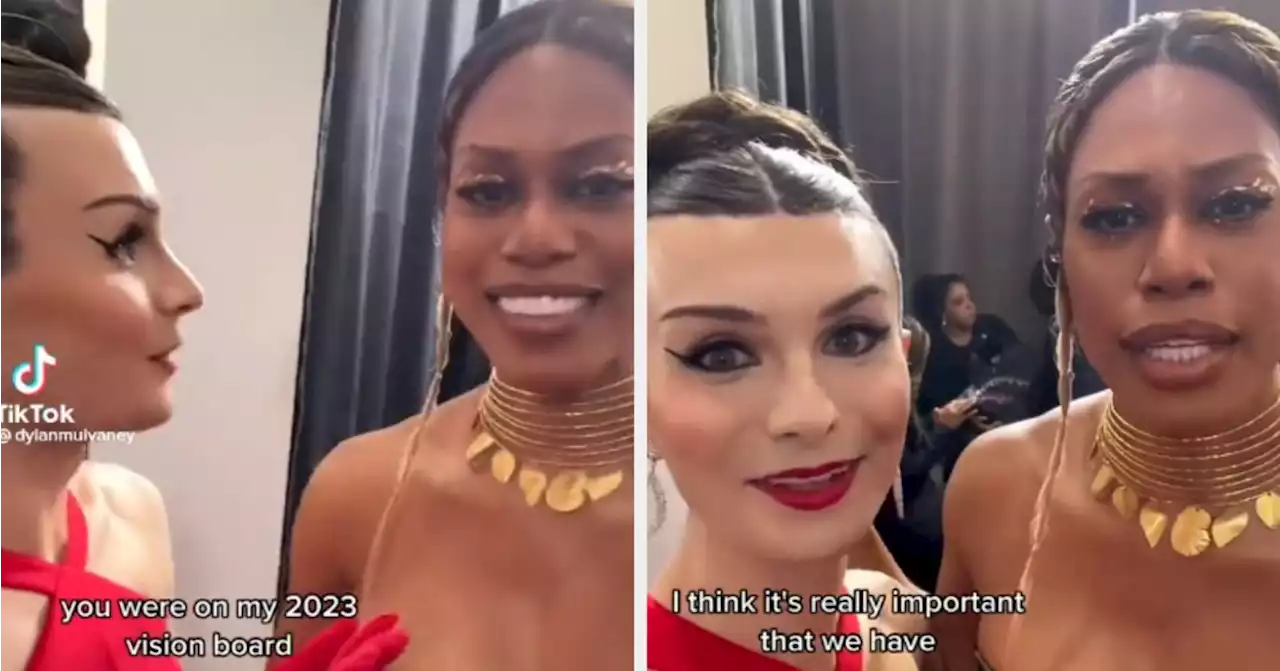 Laverne Cox Told Dylan Mulvaney To 'Keep Things For Yourself' After Saying She'd Seen Dylan's Facial Feminization Surgery 'All Over TikTok' And The Whole Exchange Was Kinda Awkward