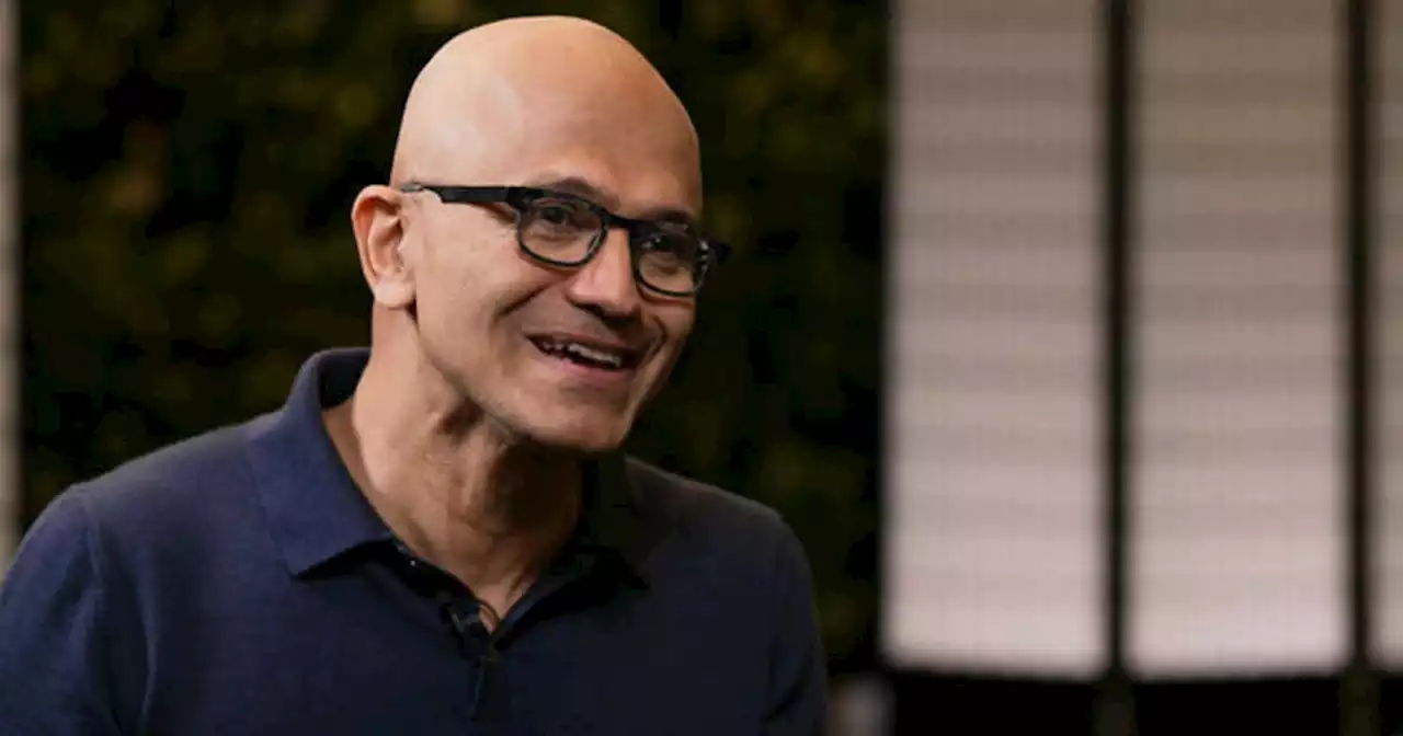 Microsoft CEO Satya Nadella on challenging Google with the help of AI technology: 'It's a new race'