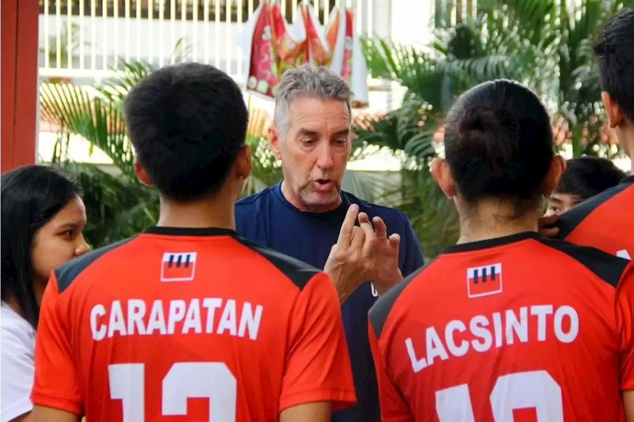 American volleyball coach, Moroccan elite player in Cebu for free clinics