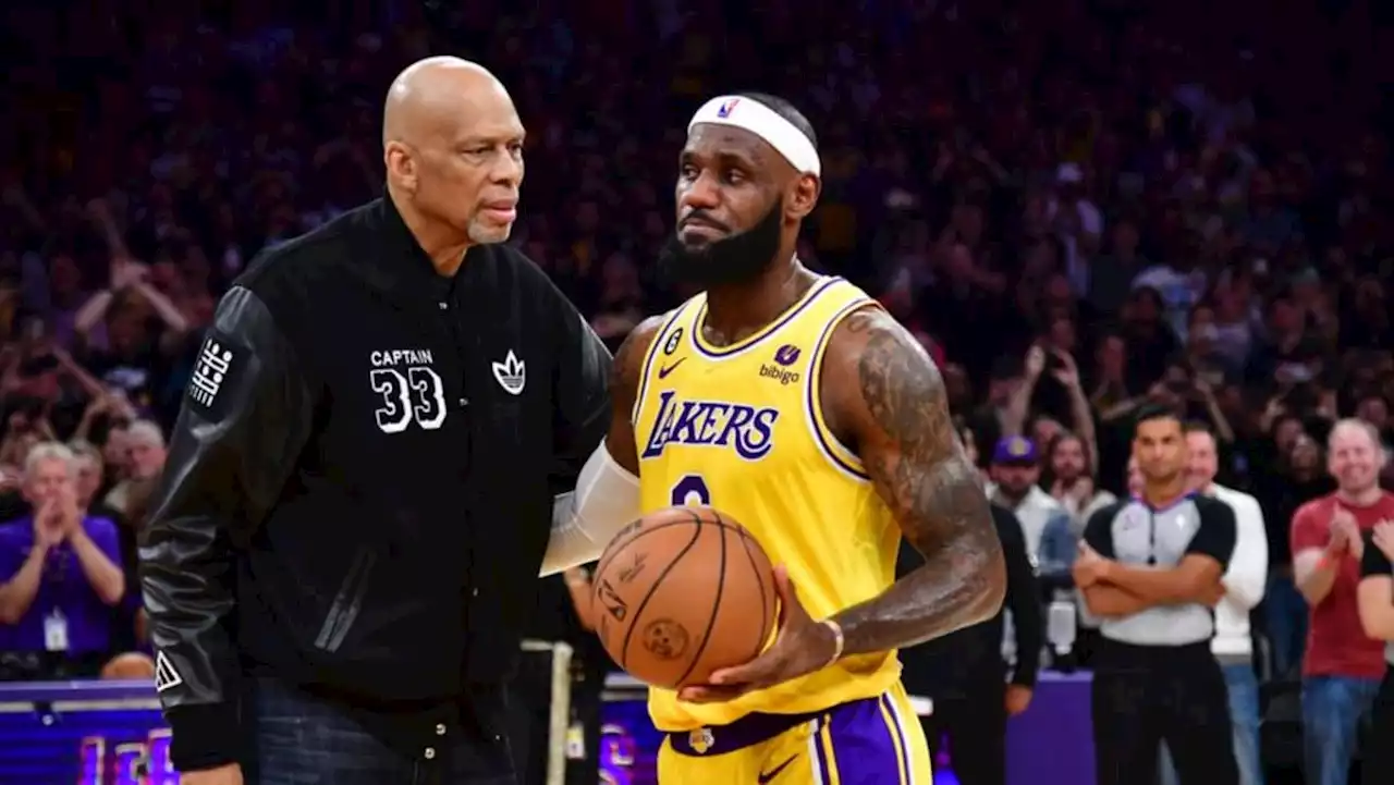 NBA-Abdul-Jabbar praises 'dominant' LeBron on scoring record