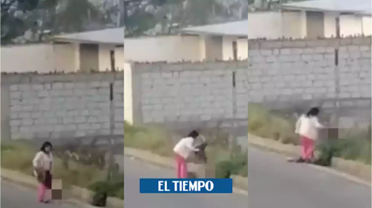 Mujer que fue grabada mientras pateaba brutalmente a su hijo quedó en libertad