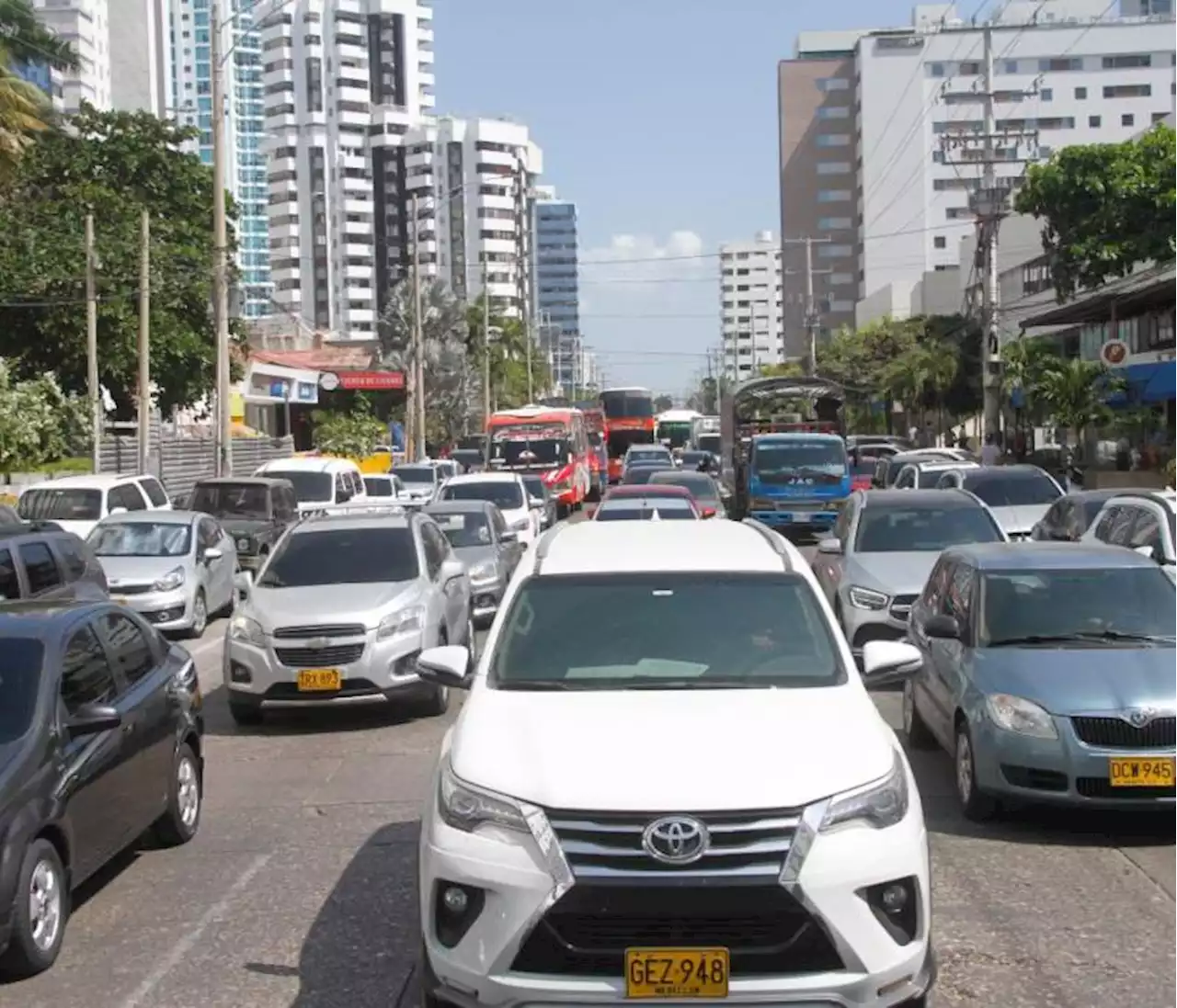 De cada 100 vehículos que ruedan en Bolívar, 72 son motocicletas