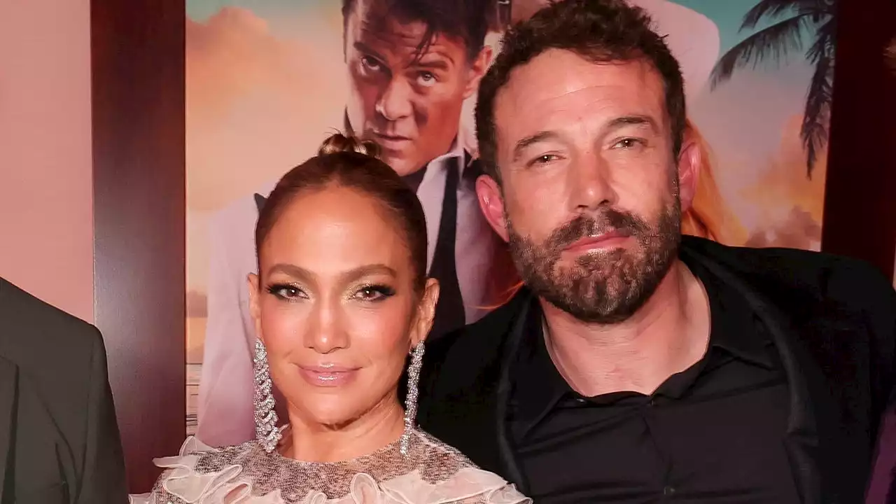 Ben Affleck and Jennifer Lopez Were Well Aware of His GRAMMYs Meme