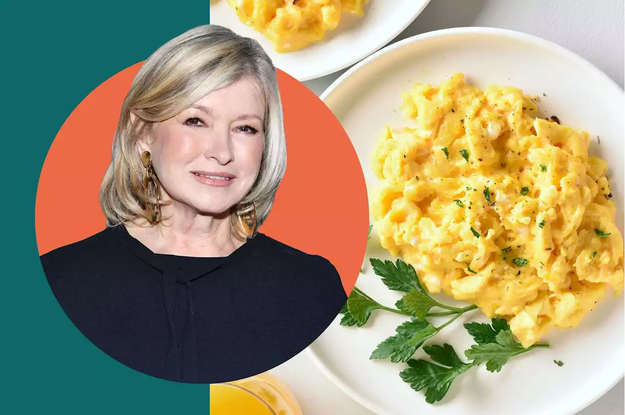 Martha Stewart Has a Favorite Way to Make Scrambled Eggs