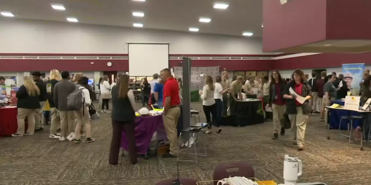 Career fair held Wednesday for hundreds of students at Satsuma High School