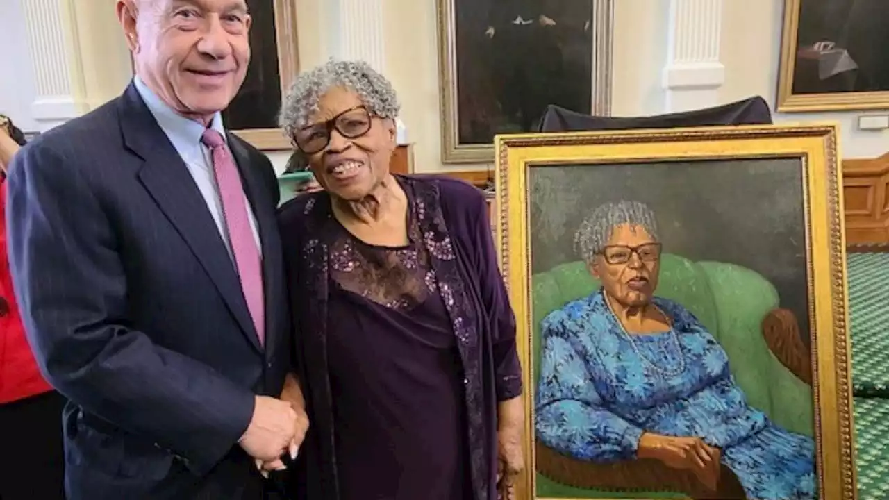 Opal Lee portrait unveiled at Texas State Capitol Wednesday